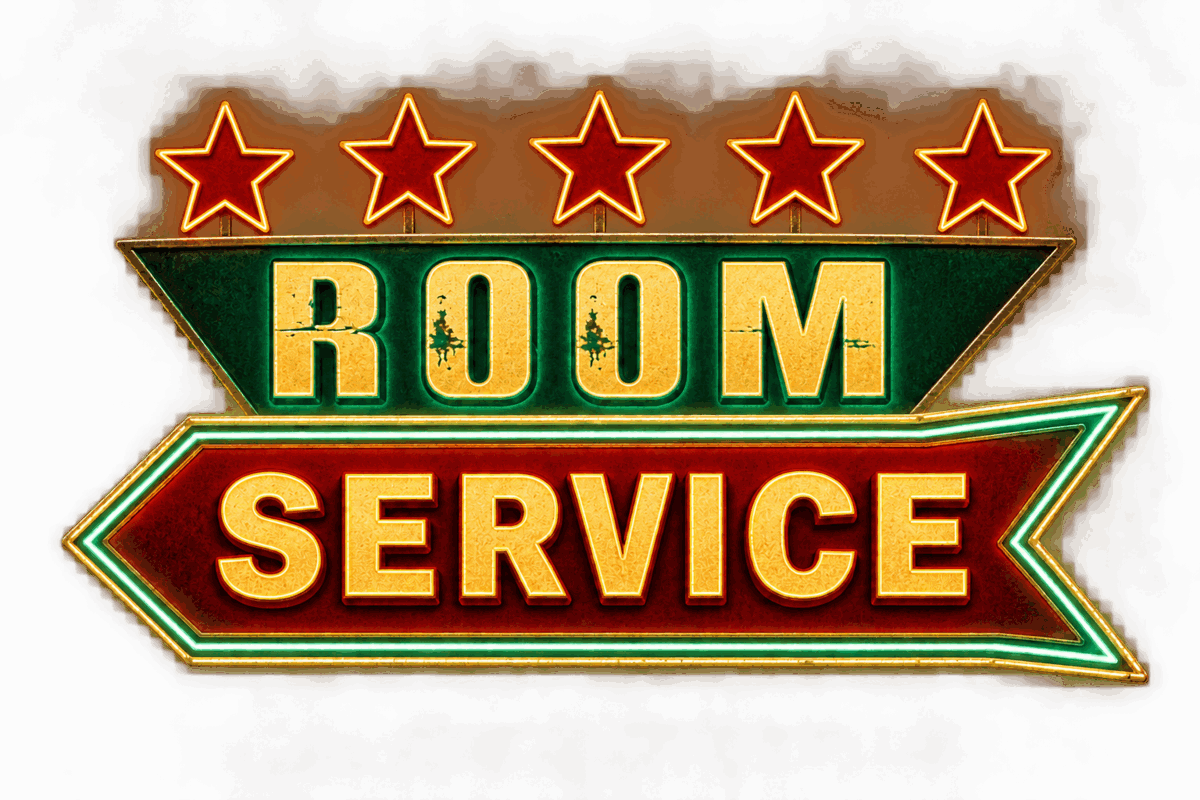Room Service Las-Vegas-Leuchtschild